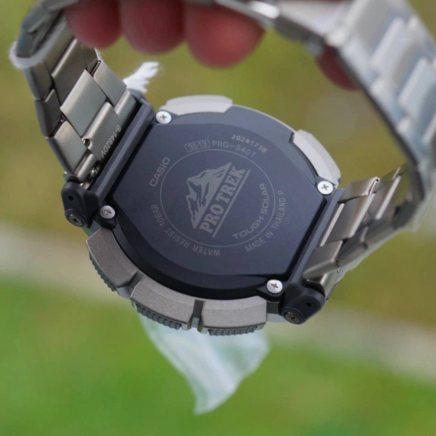 Часы Casio Protrek PRG-340T-7CR Triple Sensor Touch Solar COMPAS
