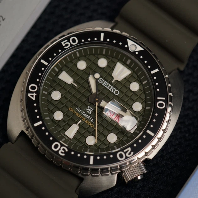 Часы Seiko SRPE05 Prospex KING Turtle Green Diver Automatic