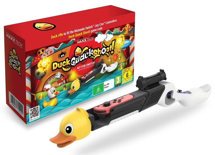 Zestaw zabawek Maxx Tech Duck Quack Shoot (5055957705244) - obraz 1