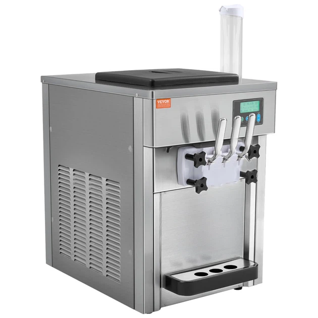 Фризер для морозива Vevor BQL-7220T (3 смаки / 20-28л/год) - изображение 9