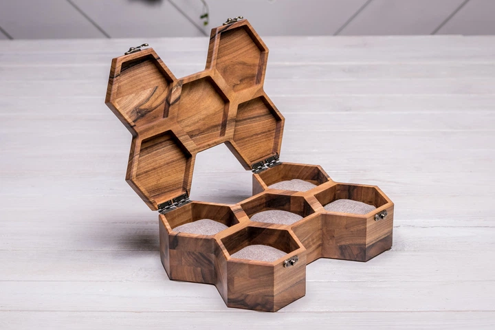 Органайзер для наручного годинника ecoWalnut 7.3х27.1х18.8 см - зображення 2