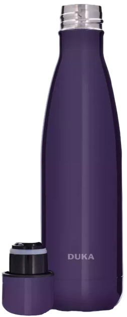 Butelka ​Duka FLASKA stal nierdzewna fioletowa 250 ml (5901912178793) - obraz 2