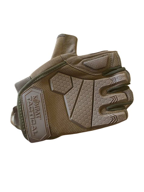 Перчатки тактичні KOMBAT UK Alpha Fingerless Tactical Gloves L 5060545657553 - зображення 2