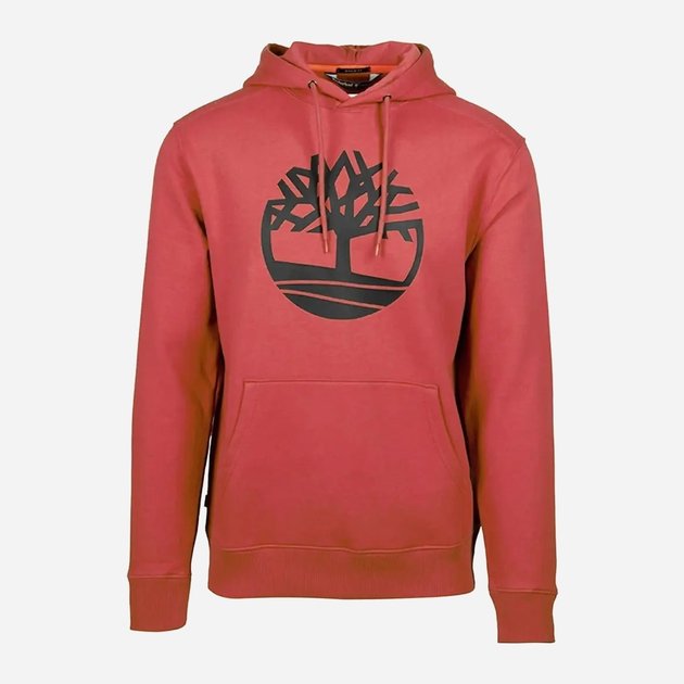Bluza męska z kapturem Timberland TB0A2BJH S Pomarańczowa (196246843331) - obraz 4