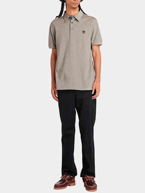 Koszulka polo męska Timberland TB0A2DJ5 XXL Khaki (194902939978) - obraz 3