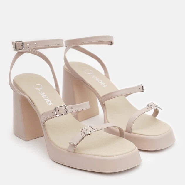 Женские босоножки кожаные Ashoes Remi/718 36 23.5 см Св.латте (ROZ6501004355) - изображение 2