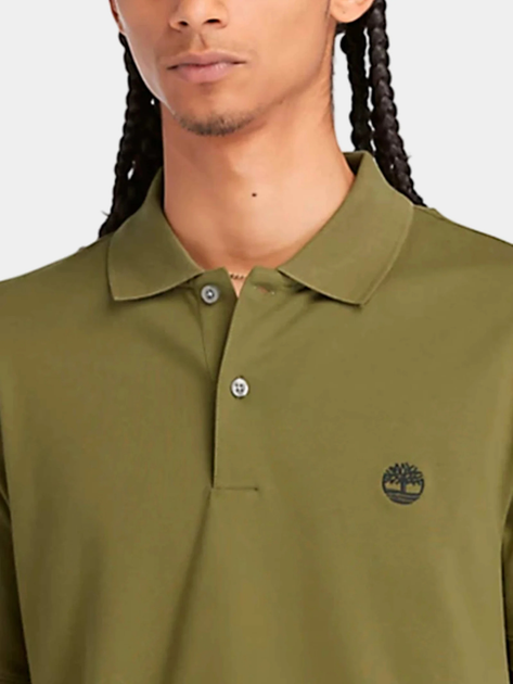 Поло довге чоловіче Timberland TB0A2DJE XXL Хакі (194902941711) - зображення 4