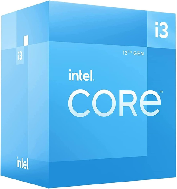 Procesor Intel Core i3-12100 3.3 GHz / 12 MB (BX8071512100SRL62) s1700 BOX - obraz 1
