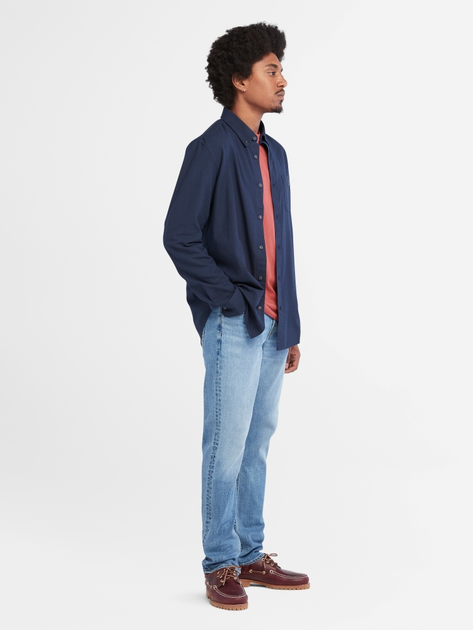 Джинси Regular fit чоловічі Timberland TB0A6CQ2 33 Блакитні (196247744019) - зображення 3