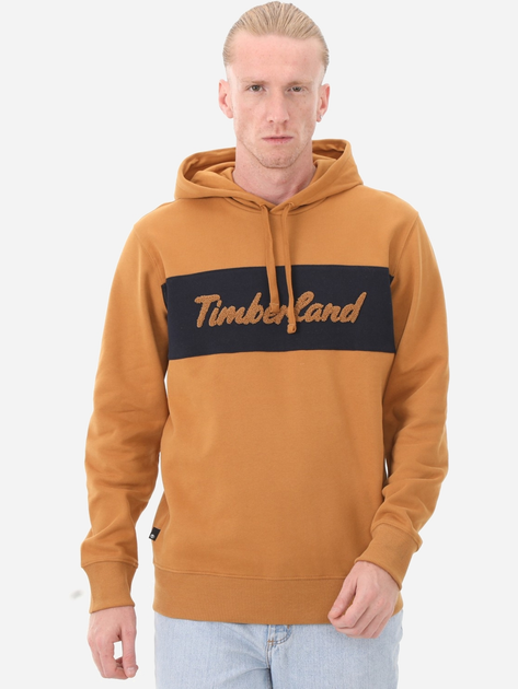 Bluza męska z kapturem Timberland TB0A6FKM M Beżowa (196247866193) - obraz 1