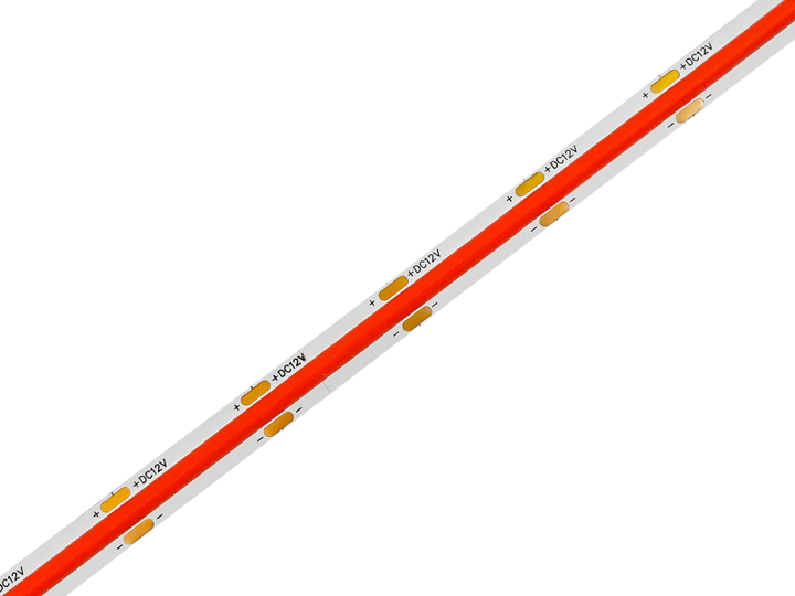 Світлодіодна стрічка COB 320led-8mm-12V 9W IP20 червоний MTK - зображення 2
