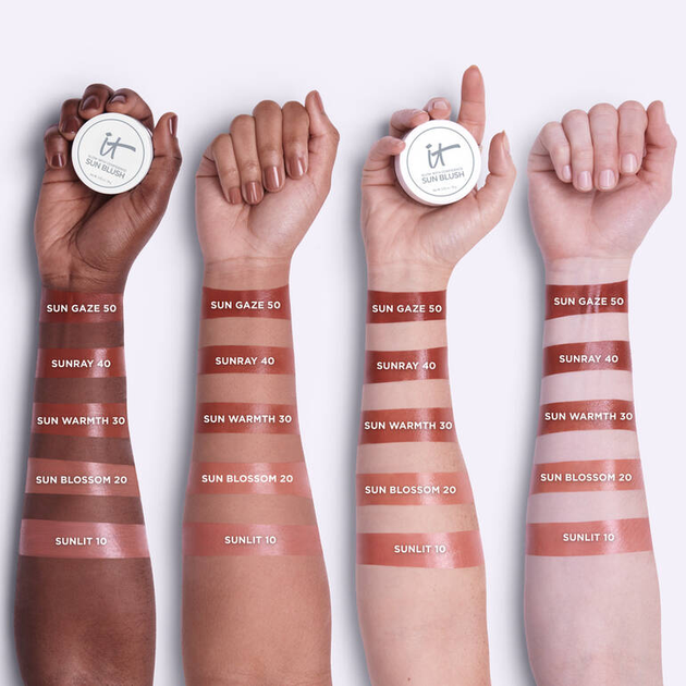 Рум'яна для обличчя IT Cosmetics Glow With Confidence 30 Sun Warmth 18 г (3605972933034) - зображення 3