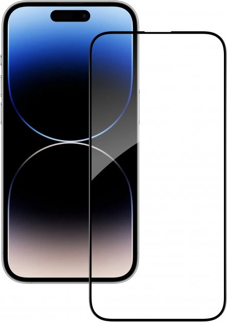 Защитное стекло 5D Premium iPhone 14 Pro Max Black - Фото 2 Защитное стекло 5D Premium iPhone 14 Pro Max Black - изображение 2