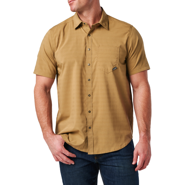 Рубашка тактическая 5.11 Tactical® Aerial Short Sleeve Shirt XL Elmwood - изображение 1