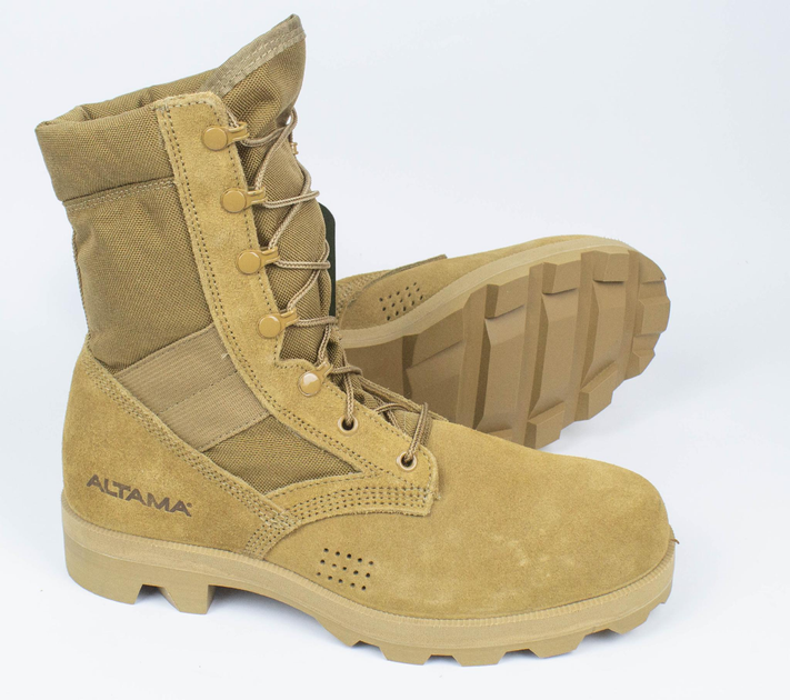 Літні полегшені берці армії США Altama Pro-X Panama boots 8.5R 41.5 Койот - изображение 1