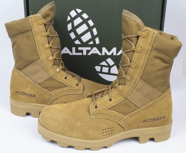 Літні полегшені берці армії США Altama Pro-X Panama boots 8.5R 41.5 Койот - изображение 2