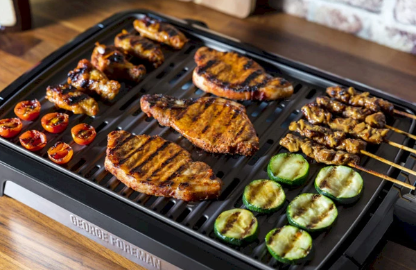 Гриль Russell Hobbs George Foreman 25850-56 Smokeless BBQ Grill - изображение 7