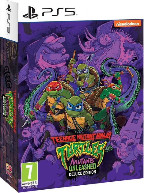 Gra PS5 Teenage Mutant Ninja Turtles: Mutants Unleashed Deluxe Edition (Blu-Ray płyta) (5061005352469) - obraz 1