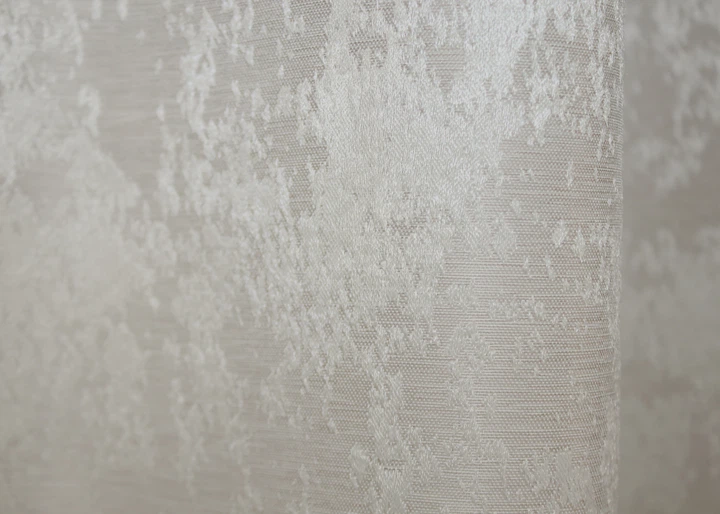 Комплект штор VR-Textil Sultan XO №1281ш жаккард 130х170 см 2 шт Светло-бежевый (35-0125) - изображение 6