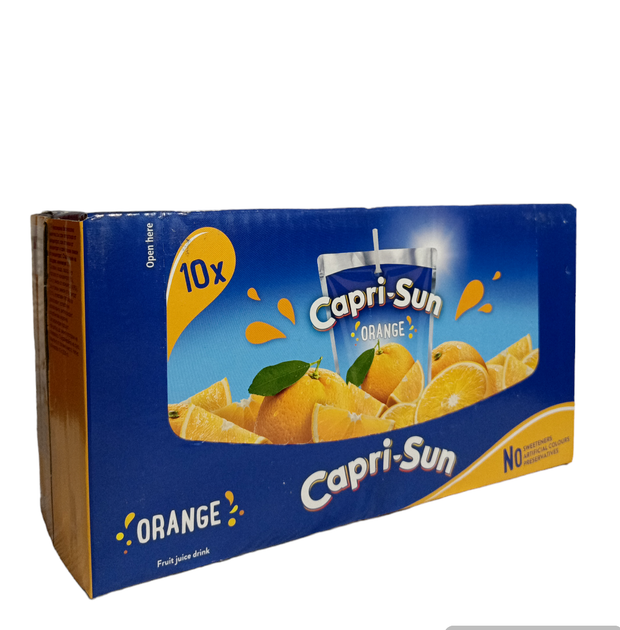 Сік Capri-Sun Orange 10 шт по 200 мл (58205) - Фото 2 Сік Capri-Sun Orange 10 шт по 200 мл (58205) - изображение 2