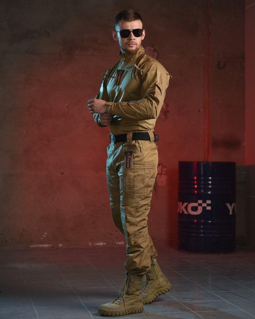 Тактический усиленный костюм Polygon штаны+убакс M койот (87075) - изображение 2