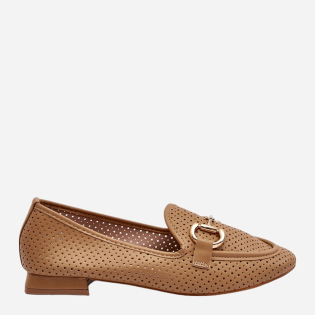 Loafersy damskie Iluvana 40 Camel (5905677084528) - obraz 1