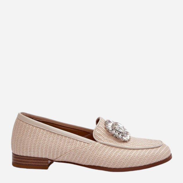 Loafersy damskie S.Barski MR38-676 41 Beżowe (5905677167092) - obraz 1