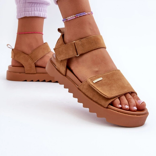 Жіночі сандалії Big Star NN274705 41 Коричневі (5900714734893) - зображення 7