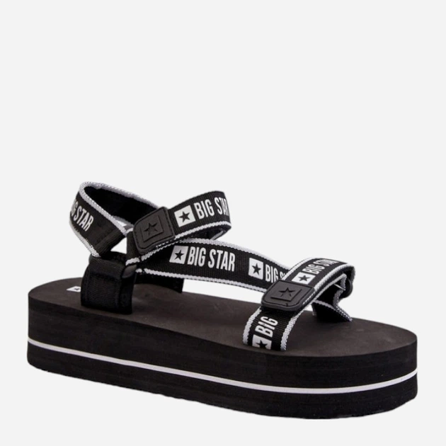 Sandały damskie na platformie Big Star NN274A525 41 Czarne (5900714740603) - obraz 3