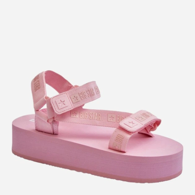 Жіночі сандалії Big Star NN274A529 40 Рожеві (5900714740771) - зображення 3