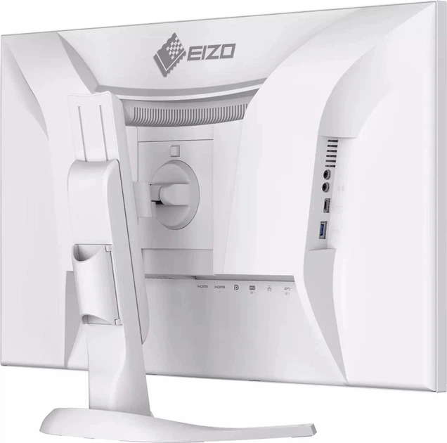 Monitor Eizo 31.5'' FlexScan EV3240X-WT 80 cm (3840 x 2160) (5ms) (2 x HDMI 1.4, 1 x DisplayPort 1.3, 2 x 3.5 mini Jack) (White) (EV3240X-WT) - obraz 2