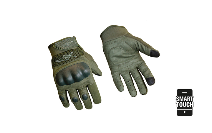 Тактичні рукавиці Wiley X Durtac Smart Touch Foliage Green Size L - изображение 1