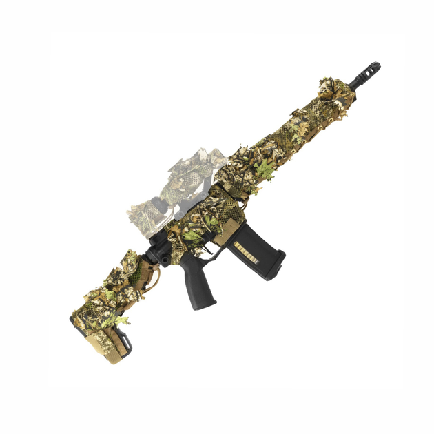 Маскувальний чохол на зброю Novritsch SSR4 / SSR15 3D Camo Cover Amber - изображение 1