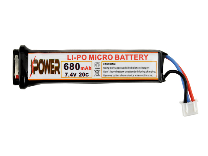 Акумулятор IPower LiPo 7.4v 680mAh 20C - изображение 1