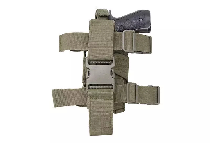 Кобура GFC Thigh Holster with Magazine Pouch Olive - изображение 2