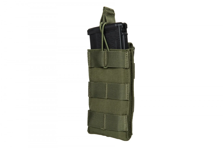 Підсумок відкритий Specna Arms Single Rifle Magazine Pouch Olive - изображение 1