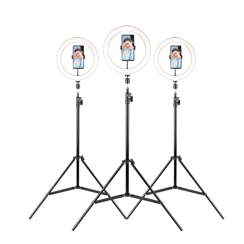 Набір Трипод + Кольцева LED лампа d26cм h2,1м Havit PRO HV-ST7012 - изображение 2