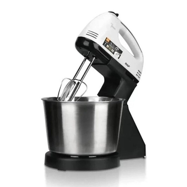 Кухонный миксер Domotec R-6637W, ручной, с металлической чашей на 2 ...