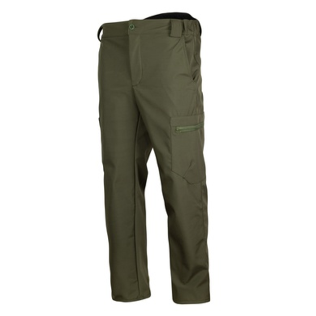 Штани зимние Vik-Tailor SoftShell Olive 54 - изображение 1