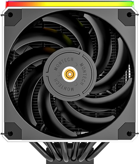 Кулер Montech Metal DT24 Premium Black - изображение 2