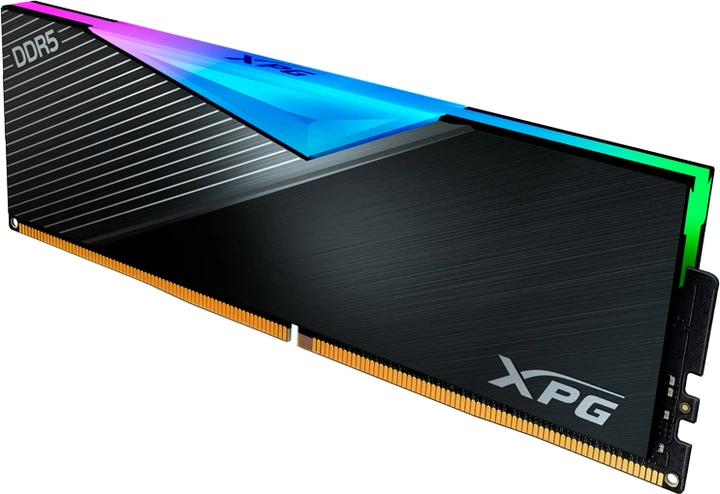 Оперативна пам'ять ADATA DDR5-6400 32768MB PC5-51200 (Kit of 2x16384) XPG Lancer RGB Black (AX5U6400C3216G-DCLARBK) - зображення 4