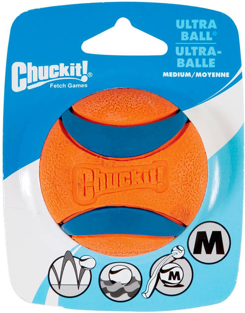 Іграшка для собак Chuckit! Ultra Ball Toy for Dogs - Medium 6 см (CHUC170015) - зображення 2