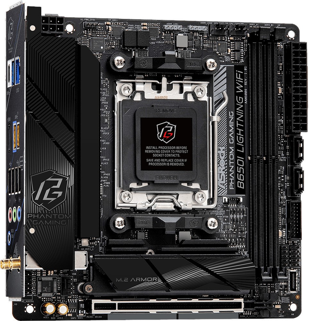 マザーボード ASRock B650I Lightning WiFi Mini-ITX ASRock | B650I Lightning WiFi