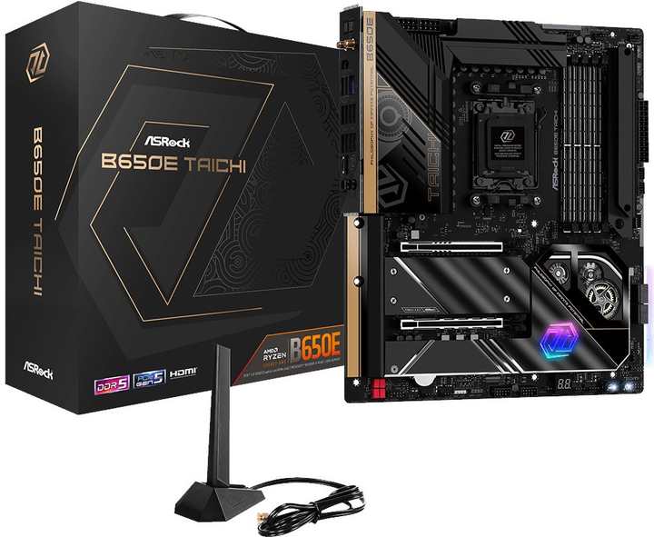 Материнская плата ASRock B650E TAICHI (sAM5, AMD B650, PCI-Ex16) - изображение 5