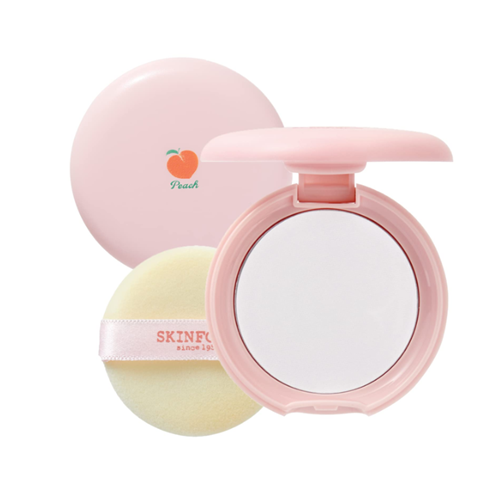 Skinfood Peach Cotton Blur Pact Компактна прозора пудра - Фото 1 Skinfood Peach Cotton Blur Pact Компактна прозора пудра - изображение 1
