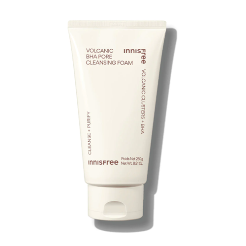 Пінка для вмивання Innisfree Volcanic BHA Pore Cleansing Foam з вулканічної глиною, 150 г - Фото 1 Пінка для вмивання Innisfree Volcanic BHA Pore Cleansing Foam з вулканічної глиною, 150 г - зображення 1