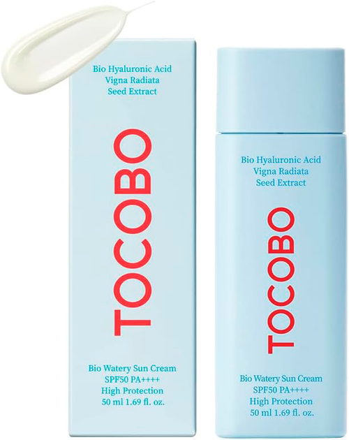 Увлажняющий солнцезащитный крем TOCOBO Bio Watery Sun Cream SPF 50+/PA++++ 50 мл (8809835060058) 