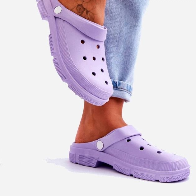 Chodaki damskie Rabios 40-41 Fioletowe (5905677102123) - obraz 4