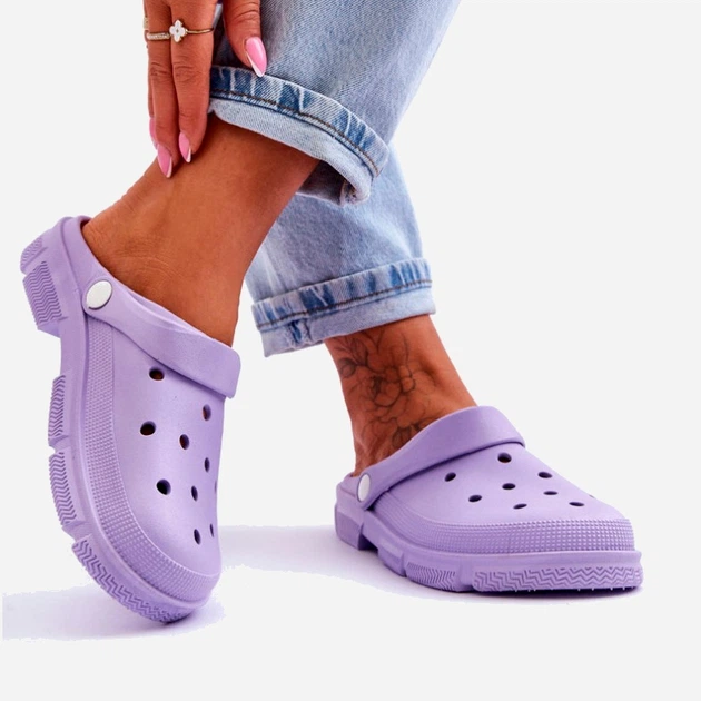 Chodaki damskie Rabios 40-41 Fioletowe (5905677102123) - obraz 5