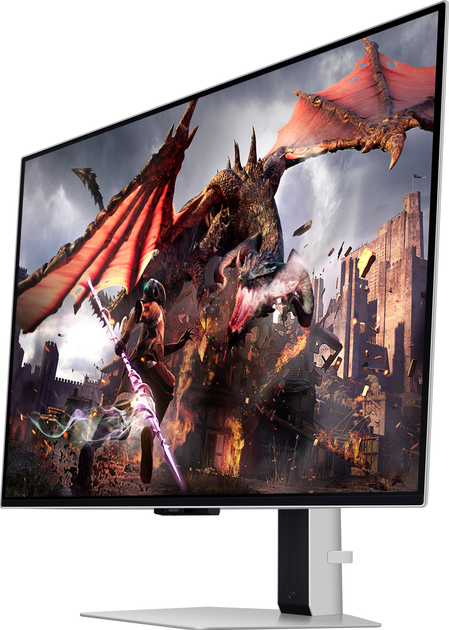 Монитор 32" Samsung Odyssey OLED G8 Silver (LS32DG800SIXUA) - изображение 9